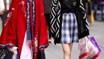 汉服小姐姐和jk小姐姐,汉服与JK小姐姐的美丽邂逅